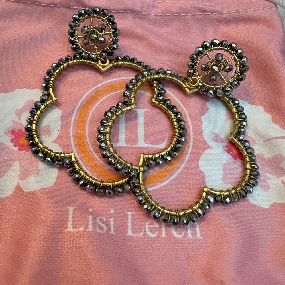 Lisi Lerch Bobbi Earrings Disco EUC